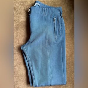 Penny black Blue Skinny Dress Pants With Zipper Pockets SZ 6